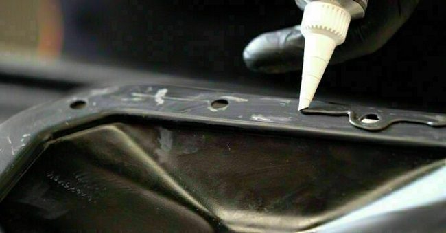 Install a new gasket using sealant