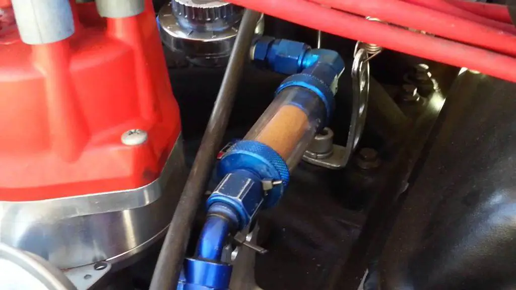 Uso de un carburador grande para prevenir el bloqueo de vapor