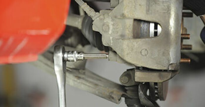 Comment remplacer les plaquettes de frein sur une MAZDA 3 (BK) 2008: téléchargez les manuels PDF et les instructions vidéo