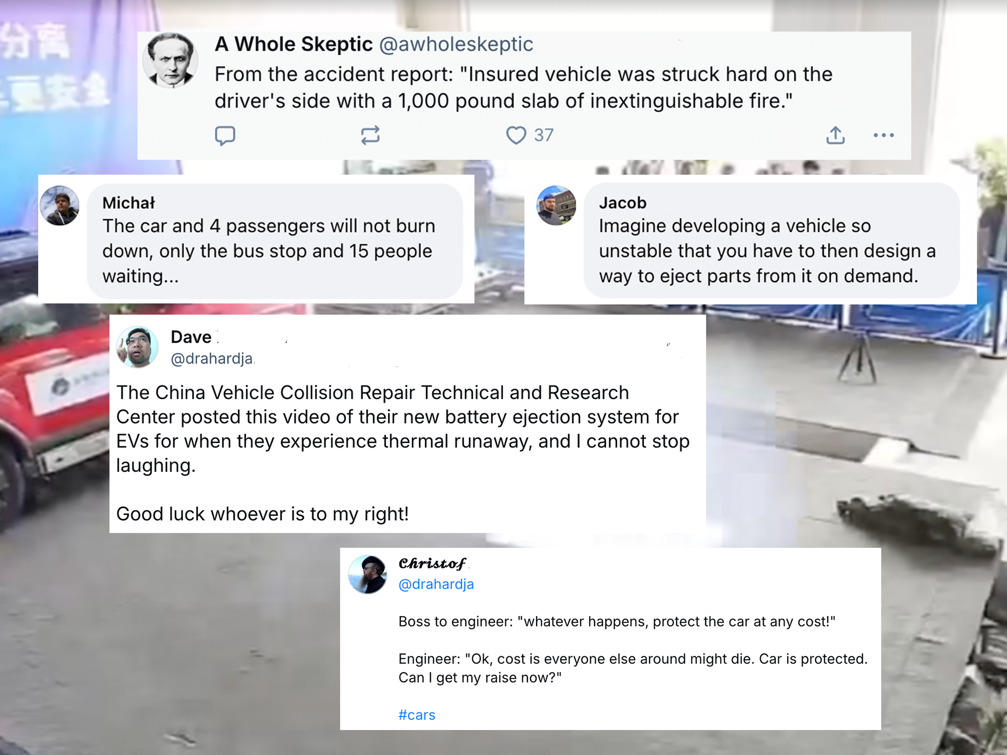 Einige Kommentare zum gefährlichen Konzept des Batterieausstoßes.