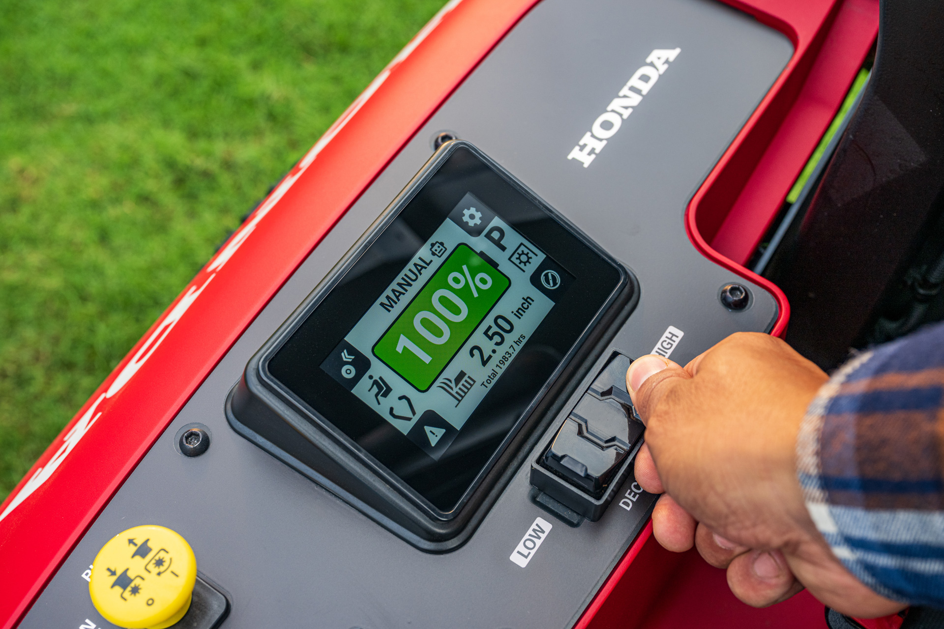 Commandes et interface Honda ProZision