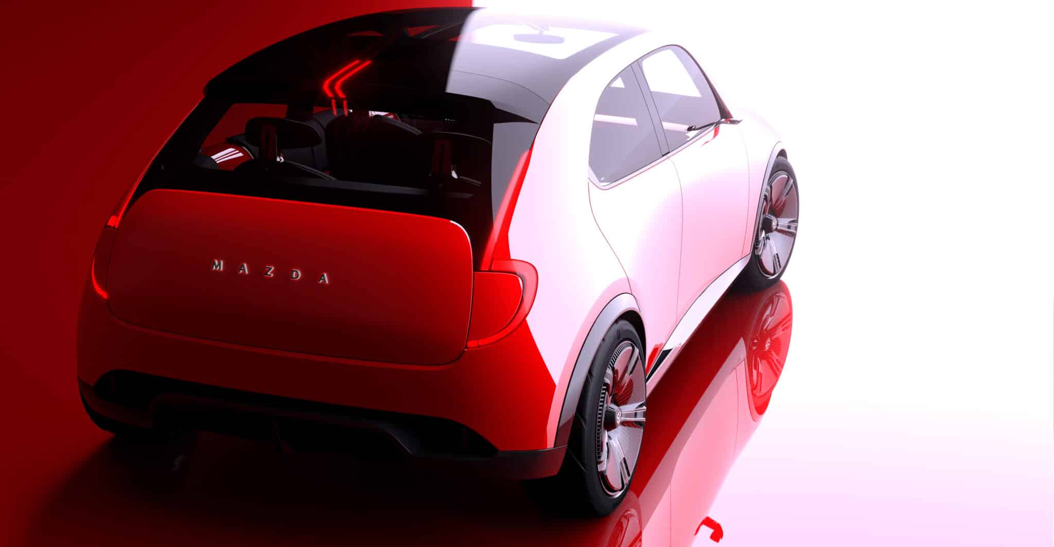 東京モーターショーでのマツダビジョンモデル