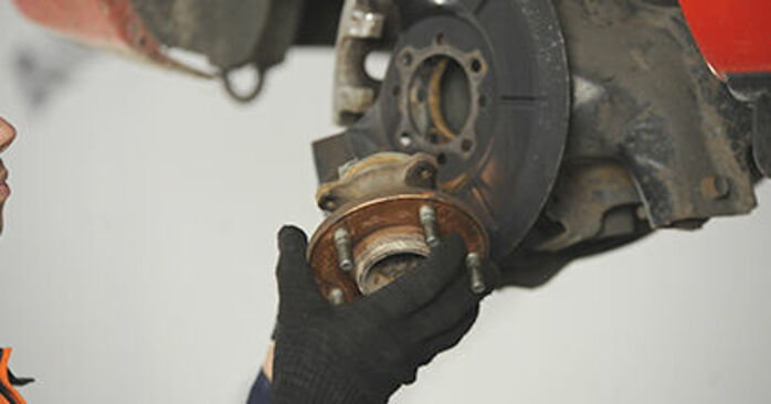 Radlagerwechsel am Mazda 3 BK 1.6 DI Turbo 2005