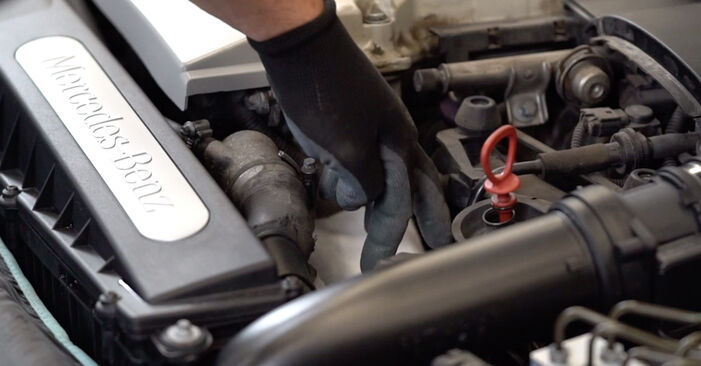 Fahrzeug absenken Mercedes W203