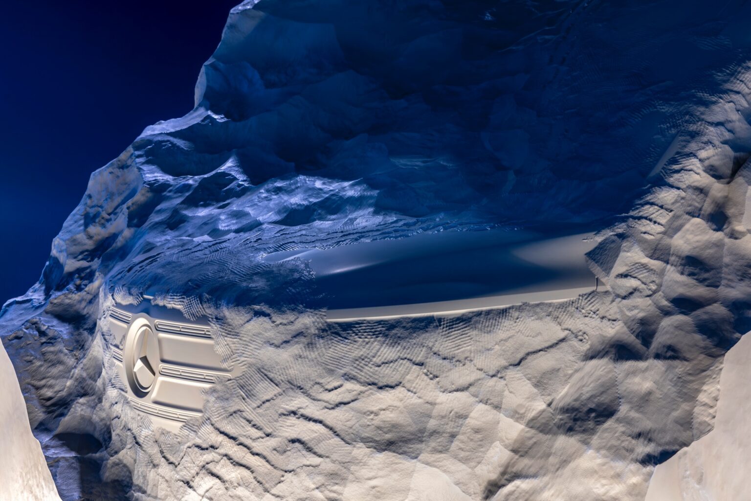 Teaser du nouveau Mercedes Sprinter électrique