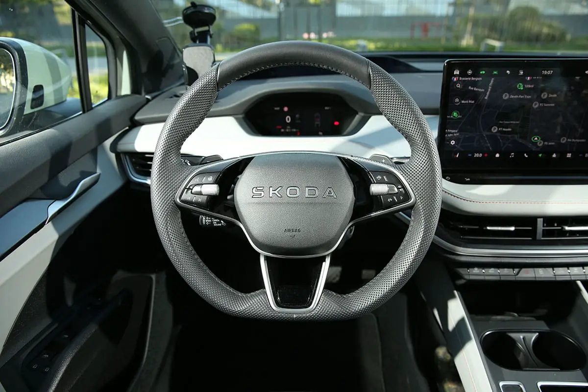 Тестирование электромобиля Skoda Elroq